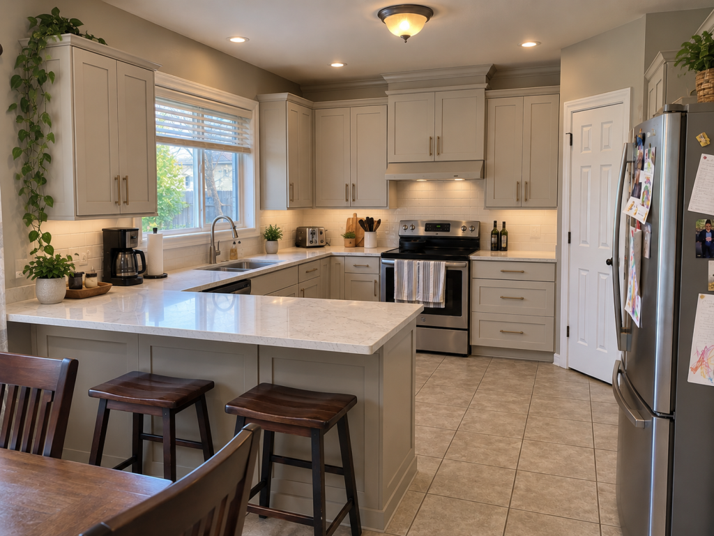 Before ALDERSHOT, BURLINGTON Custom Kitchen Cabinetry —